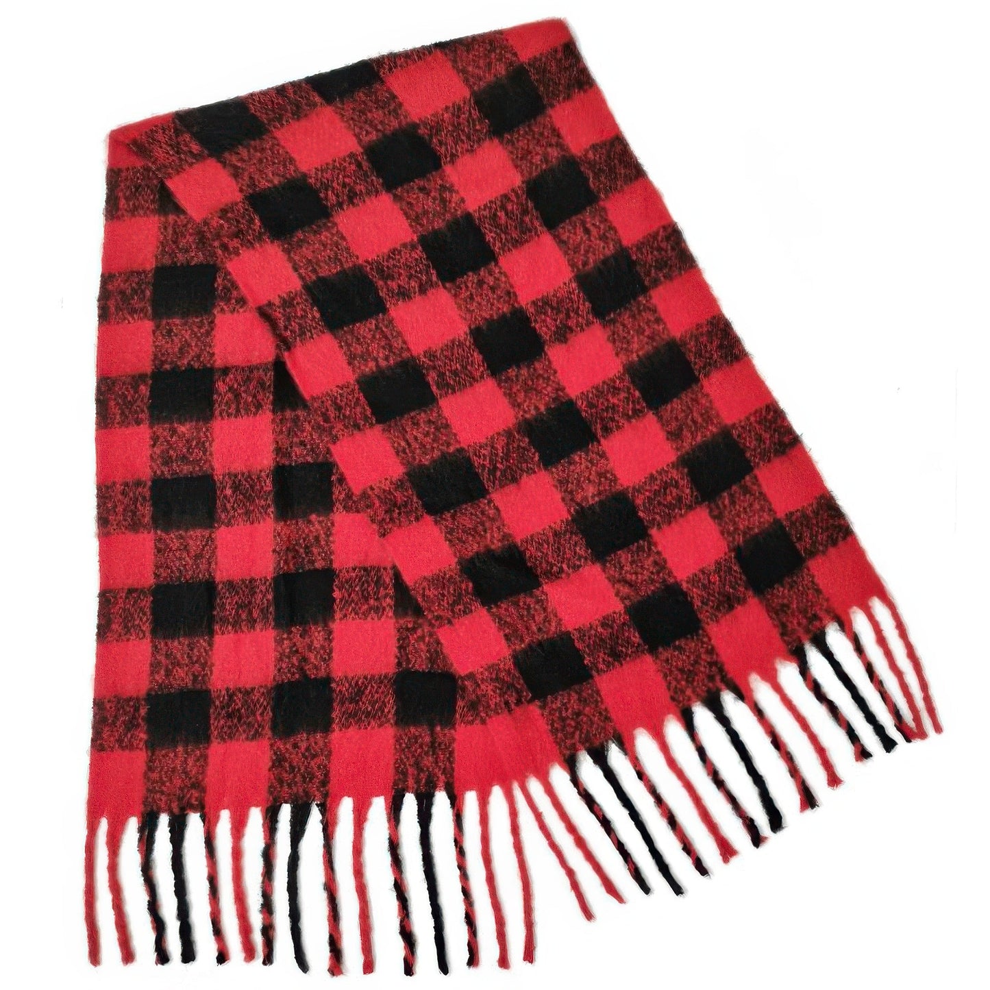 Buffalo Plaid Scarf - Goddess Vibes