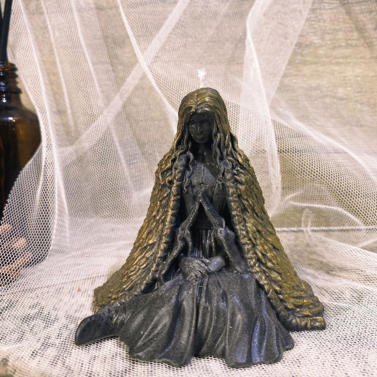 European Ghost Wizard Candle Holder - Goddess Vibes