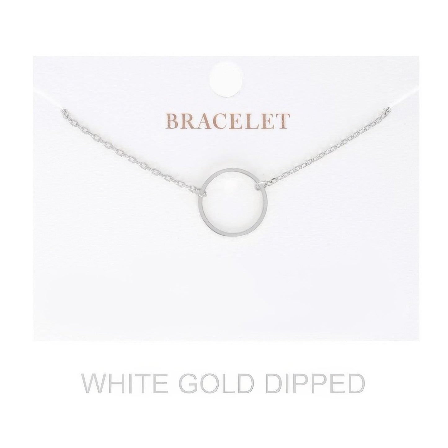 Women's Gold Dipped Open Circle Bracelet - Goddess Vibes