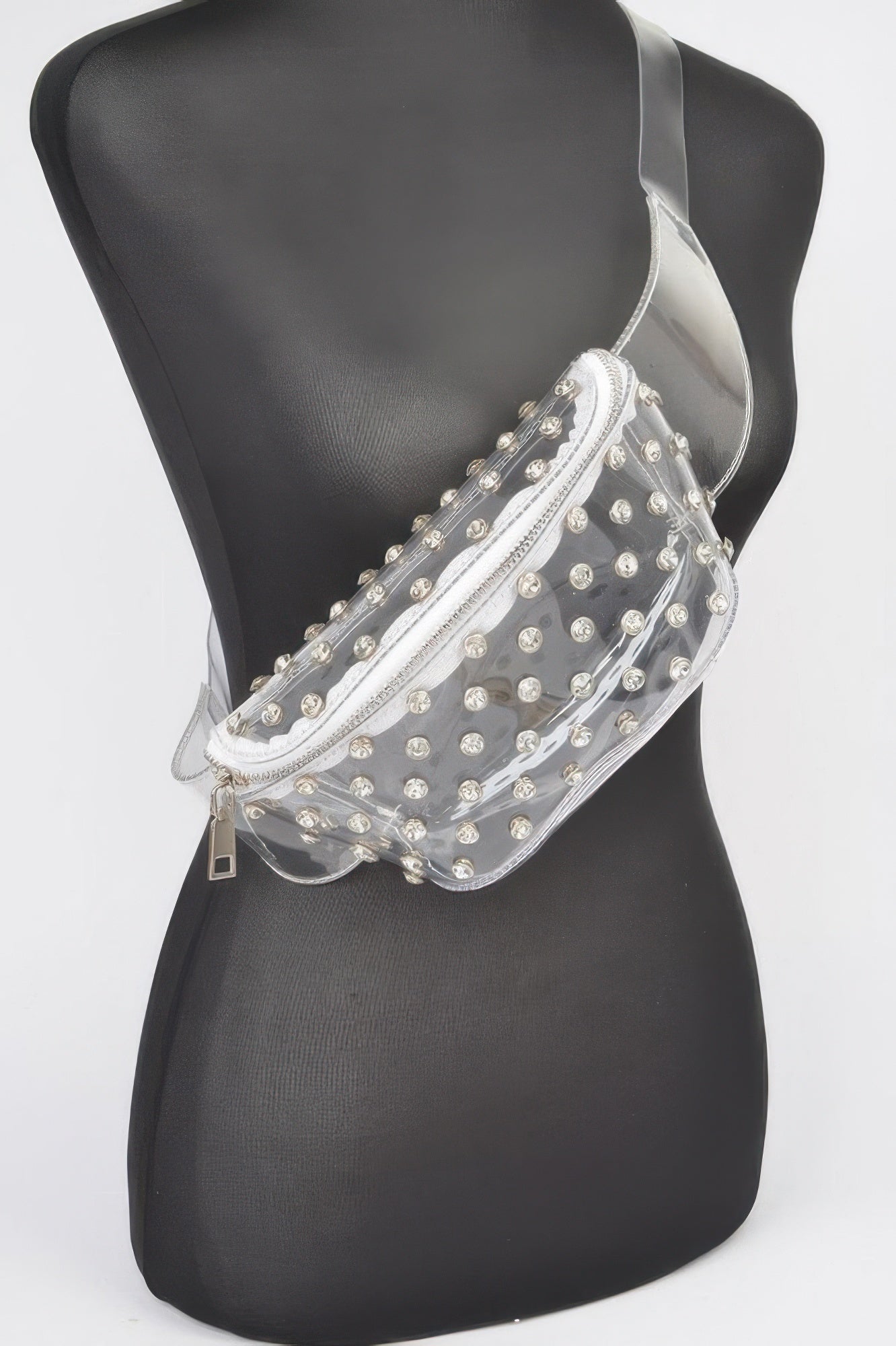 Women's Rhinestone Mesh Fanny Pack - Goddess Vibes