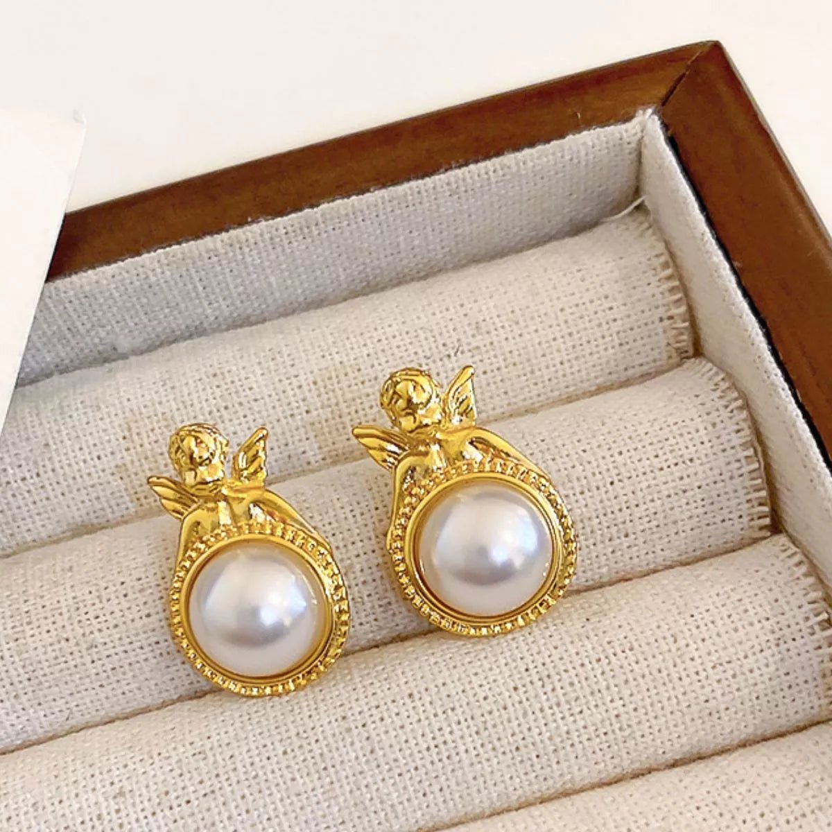 18K Gold - Plated Alloy Geometric Earrings - Goddess Vibes