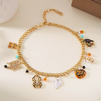 18K Gold - Plated Halloween Theme Bracelet - Goddess Vibes