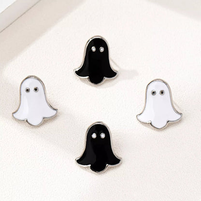 2 Pair Halloween Ghost Stud Earrings - Goddess Vibes