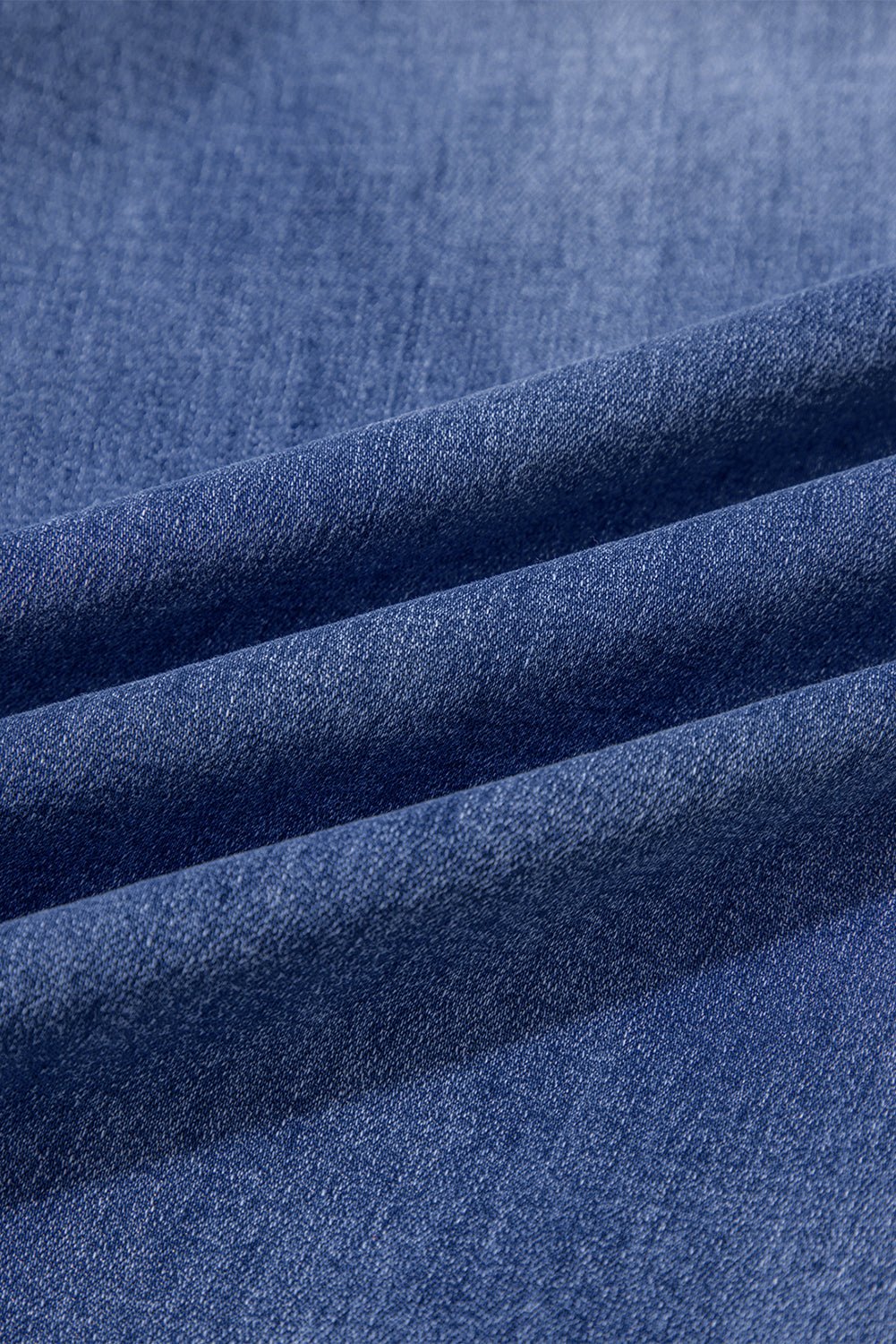 Beau Blue Tailored Center Seam Detail Straight Loose High Rise Jeans - Goddess Vibes