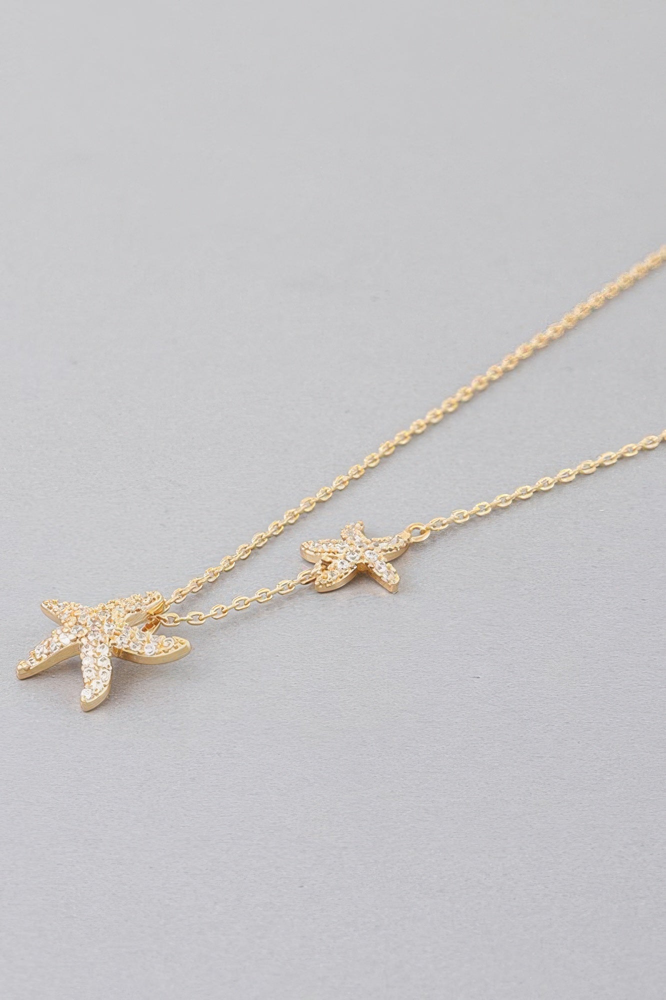 Bejeweled Starfish Necklace - Goddess Vibes