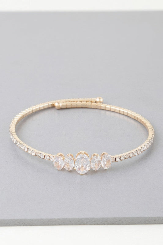 Bejeweled Tiara Wrap Bracelet - Goddess Vibes