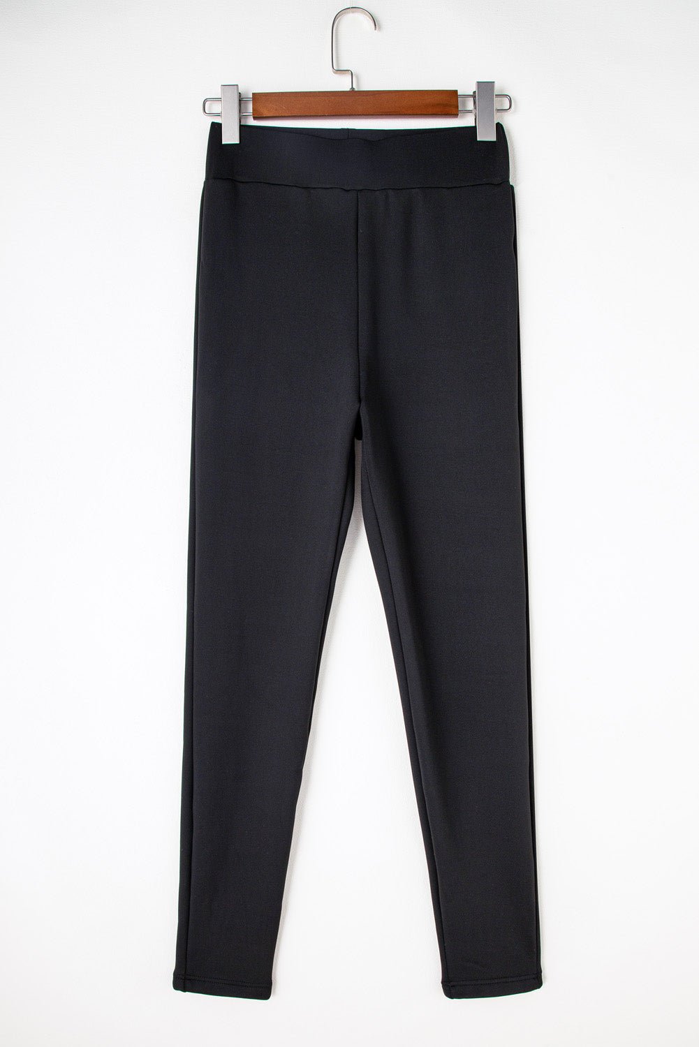 Black Fleece Lining Winter High Waist Leggings - Goddess Vibes
