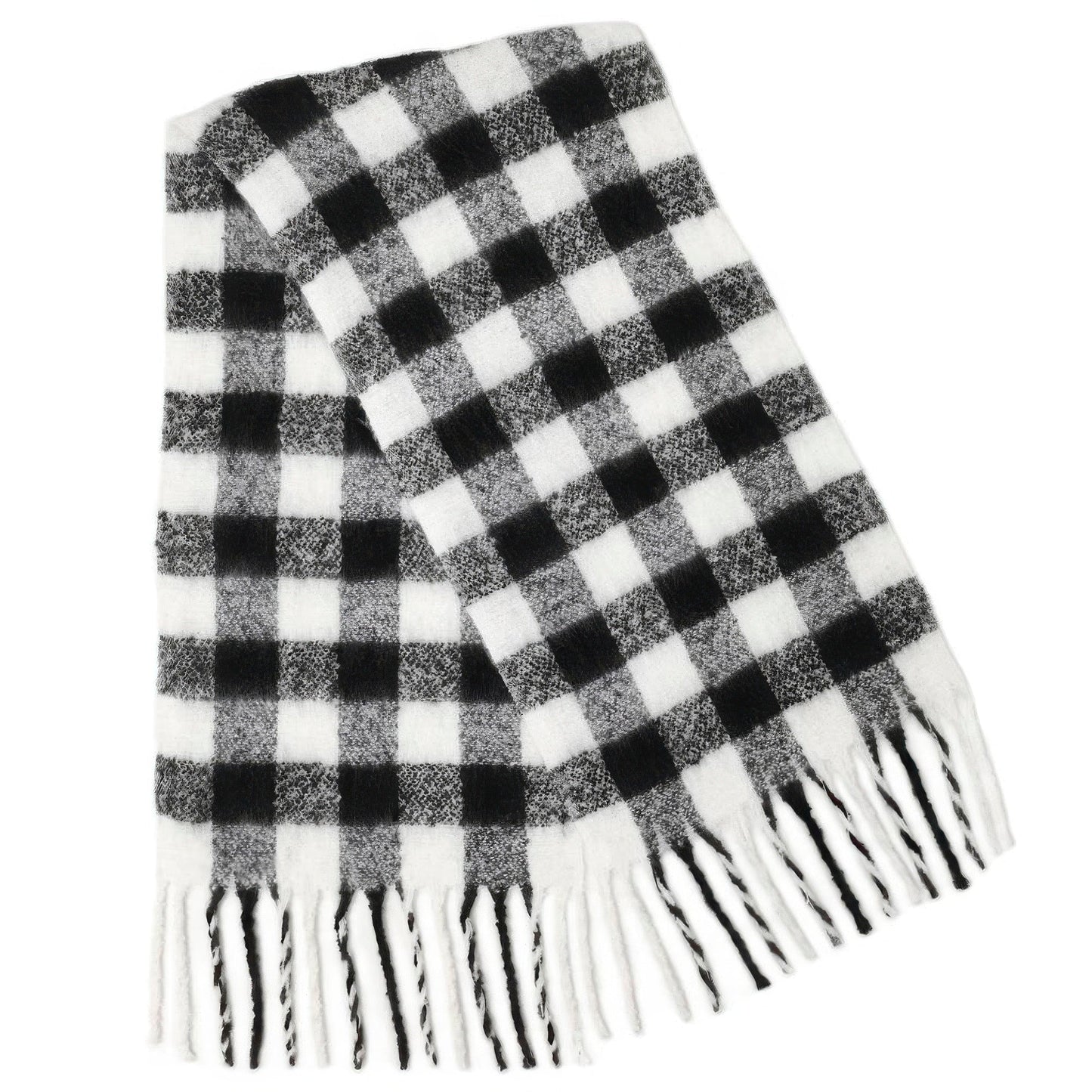 Buffalo Plaid Scarf - Goddess Vibes