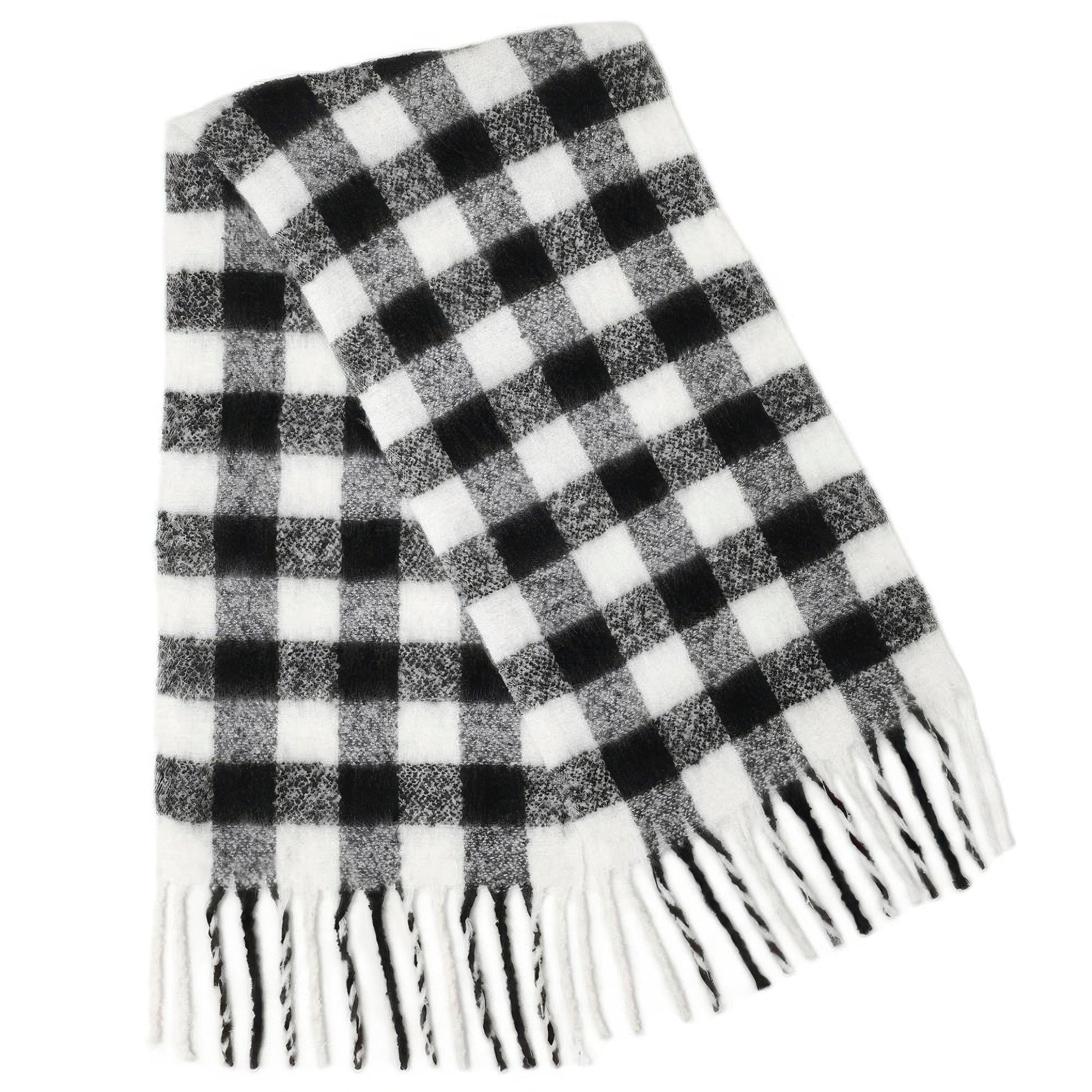 Buffalo Plaid Scarf - Goddess Vibes