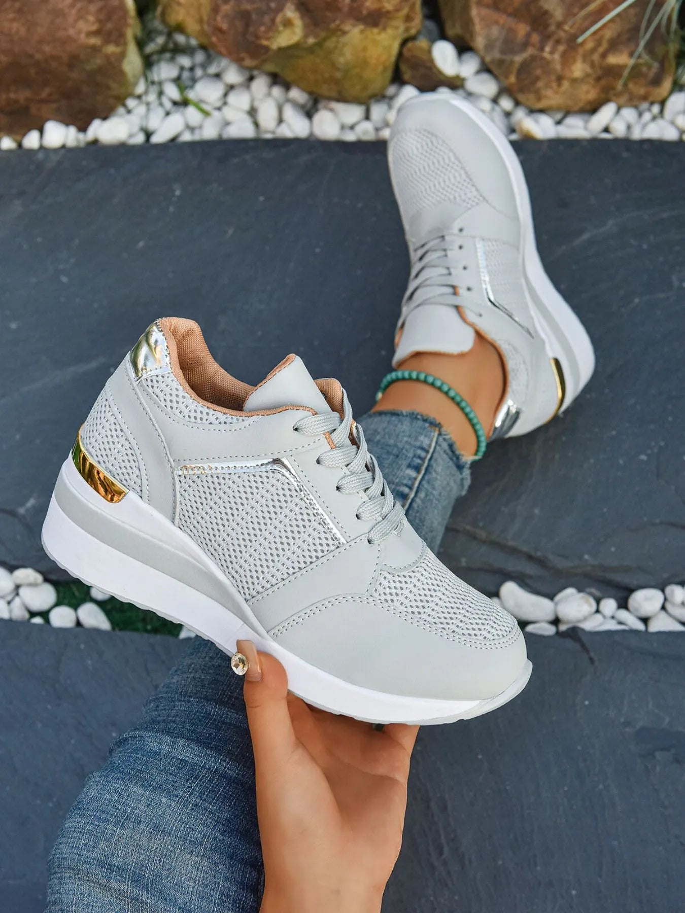 Comfort Breathable Mesh Sneakers - Goddess Vibes