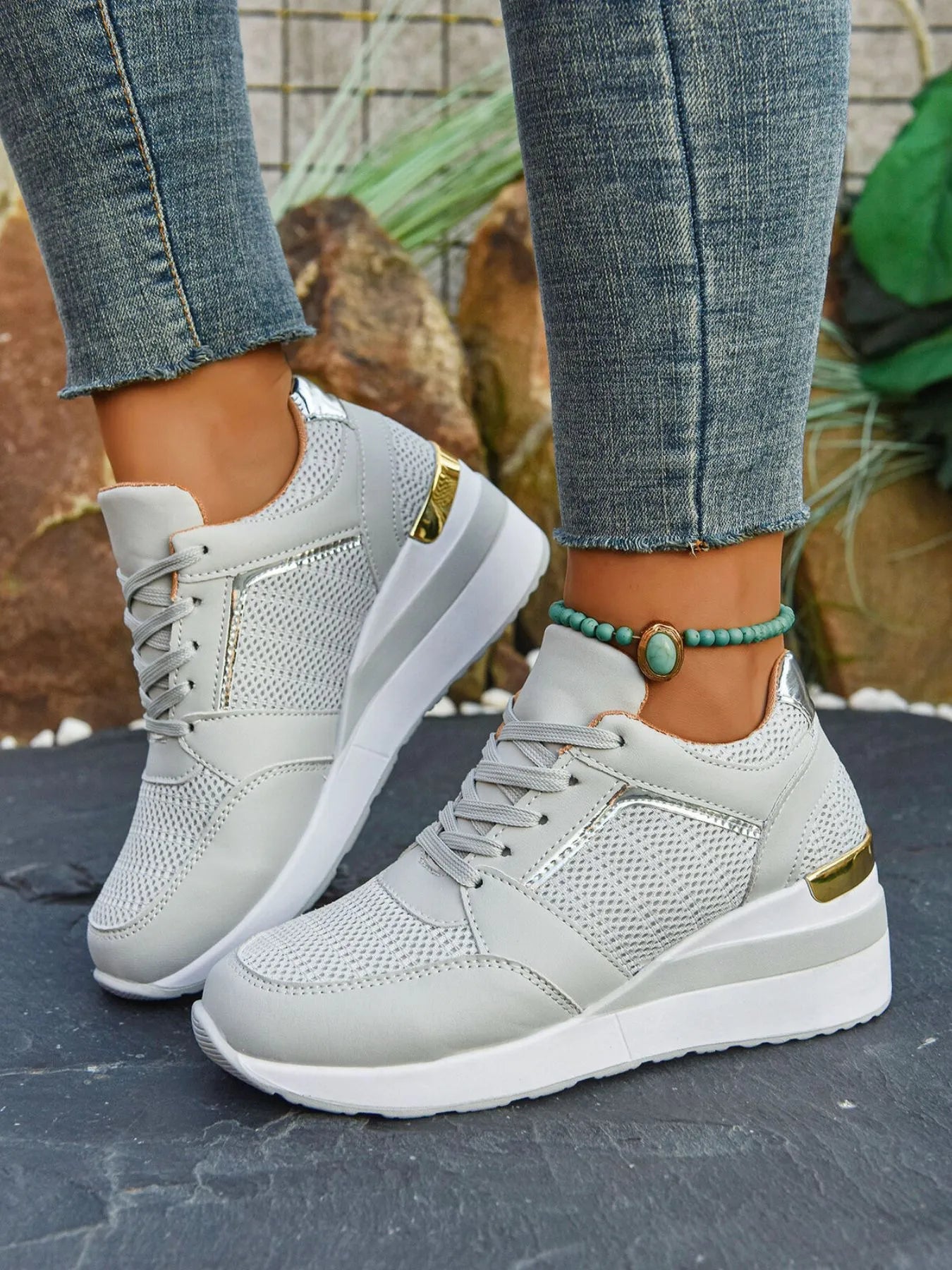 Comfort Breathable Mesh Sneakers - Goddess Vibes