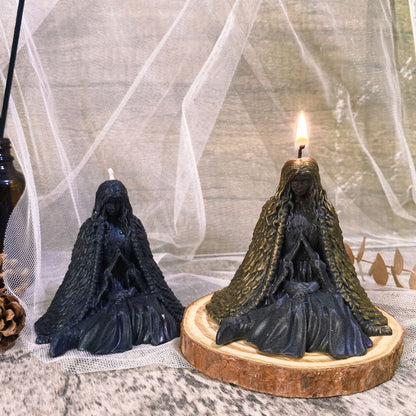 European Ghost Wizard Candle Holder - Goddess Vibes