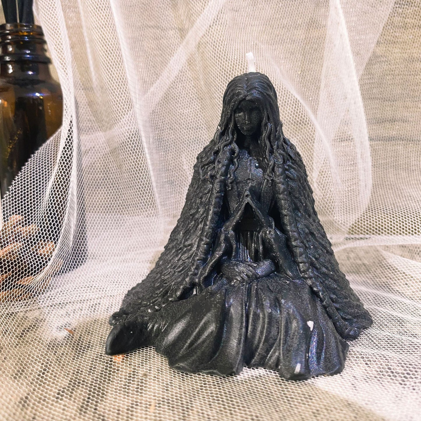 European Ghost Wizard Candle Holder - Goddess Vibes