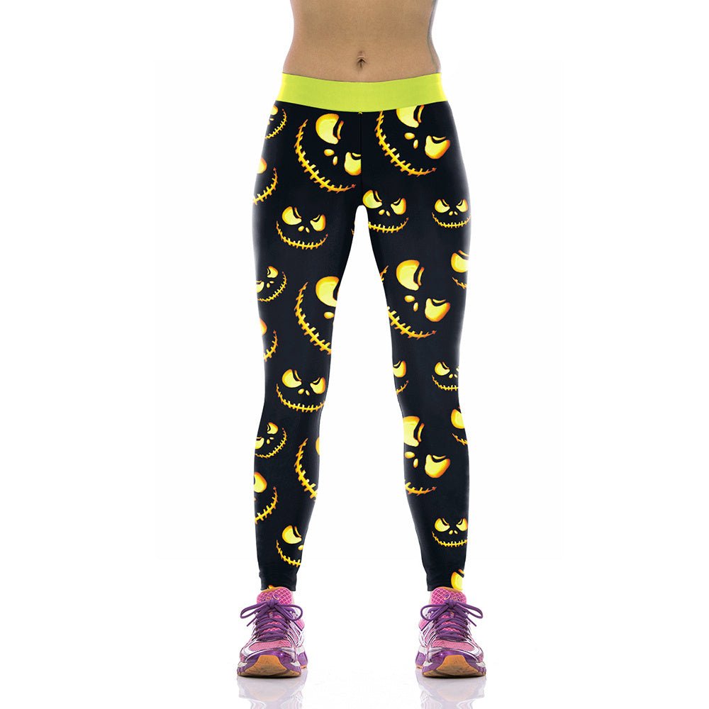 Fashion Women Leggings Trousers Leggings Hip Sports Pants - Goddess Vibes