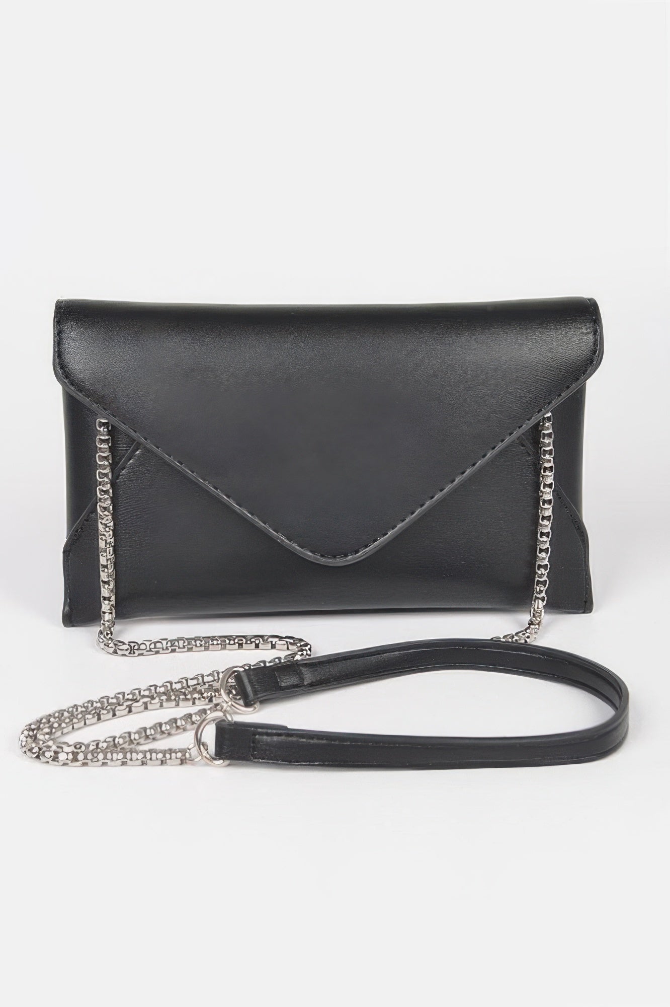 Faux Leather Small Envelope Clutch - Goddess Vibes