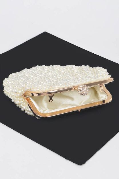 Faux Pearl Party Clutch - Goddess Vibes