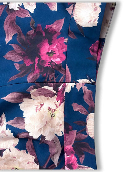 Full Size Floral Cami and Layered Skirt Set Plus Size - Goddess Vibes