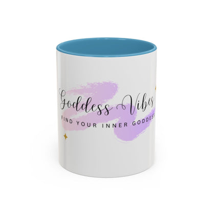 Goddess Vibes Coffee Mug - Inner Goddess Inspiration, Self - Care Gift, Unique Kitchen Decor, Motivational Drinkware - Goddess Vibes
