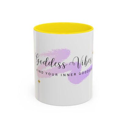 Goddess Vibes Coffee Mug - Inner Goddess Inspiration, Self - Care Gift, Unique Kitchen Decor, Motivational Drinkware - Goddess Vibes
