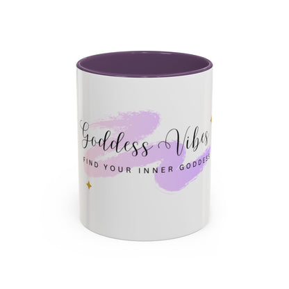 Goddess Vibes Coffee Mug - Inner Goddess Inspiration, Self - Care Gift, Unique Kitchen Decor, Motivational Drinkware - Goddess Vibes