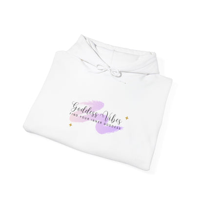 Goddess Vibes Hoodie, Cozy Pullover for Positive Energy, Gift for Her, Boho Style Sweatshirt, Perfect for Chilly Days - Goddess Vibes