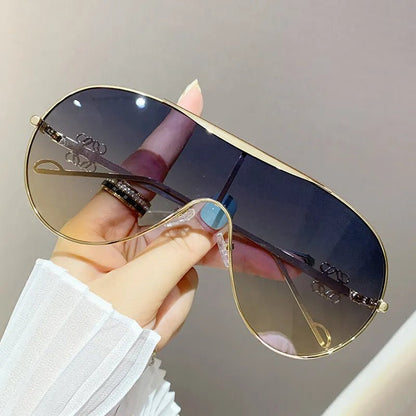 Gradient Aviator Sunglasses - Goddess Vibes
