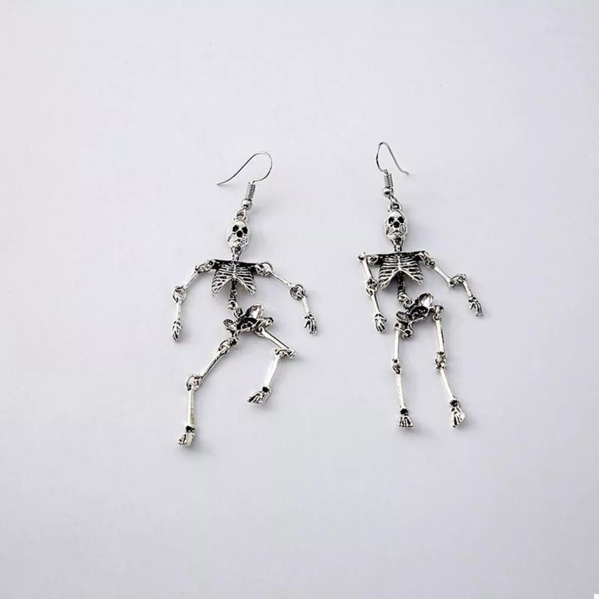 Halloween Skeleton Dangle Earrings - Goddess Vibes