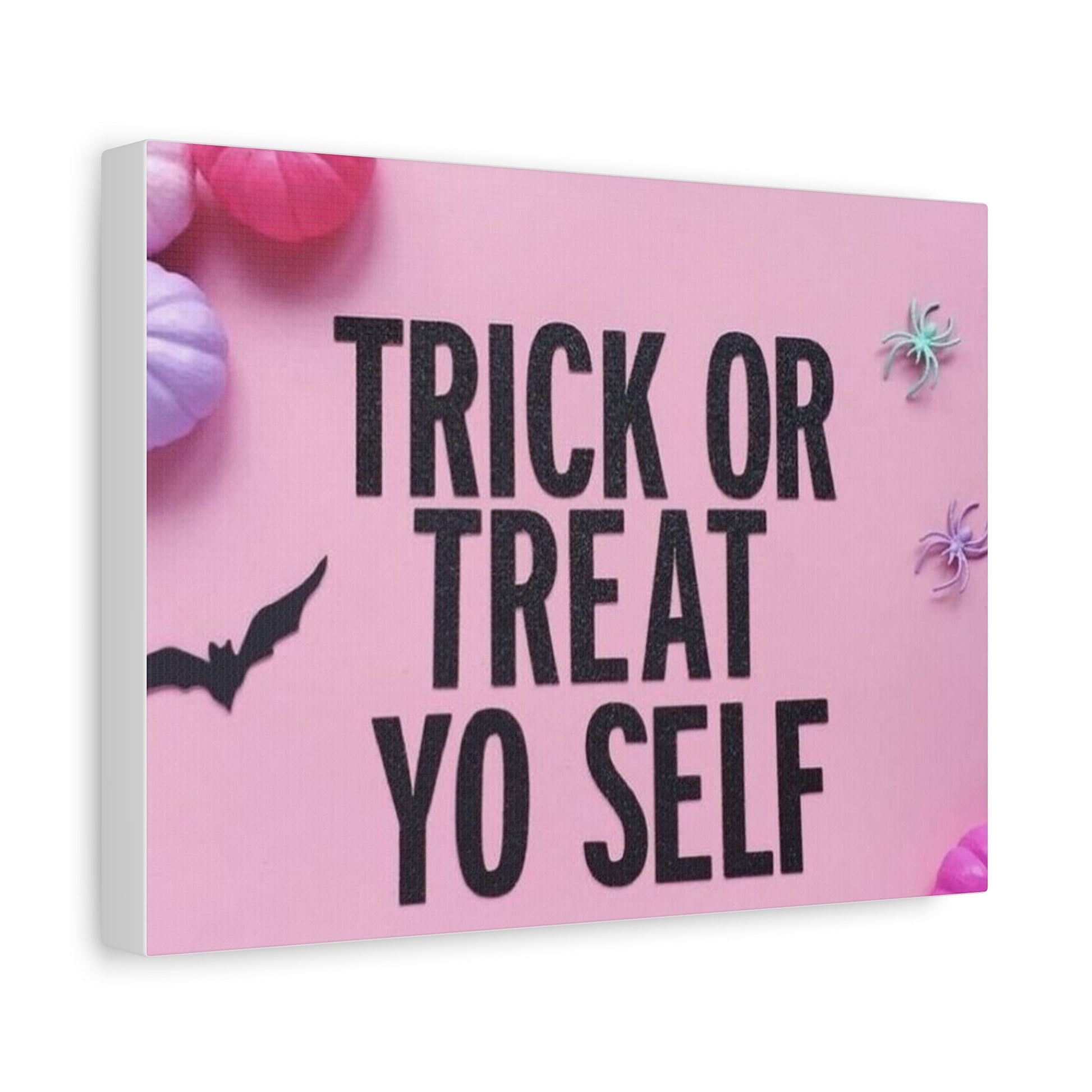 Halloween Wall Art, Spooky Home Decor, Trick or Treat Sign - Goddess Vibes