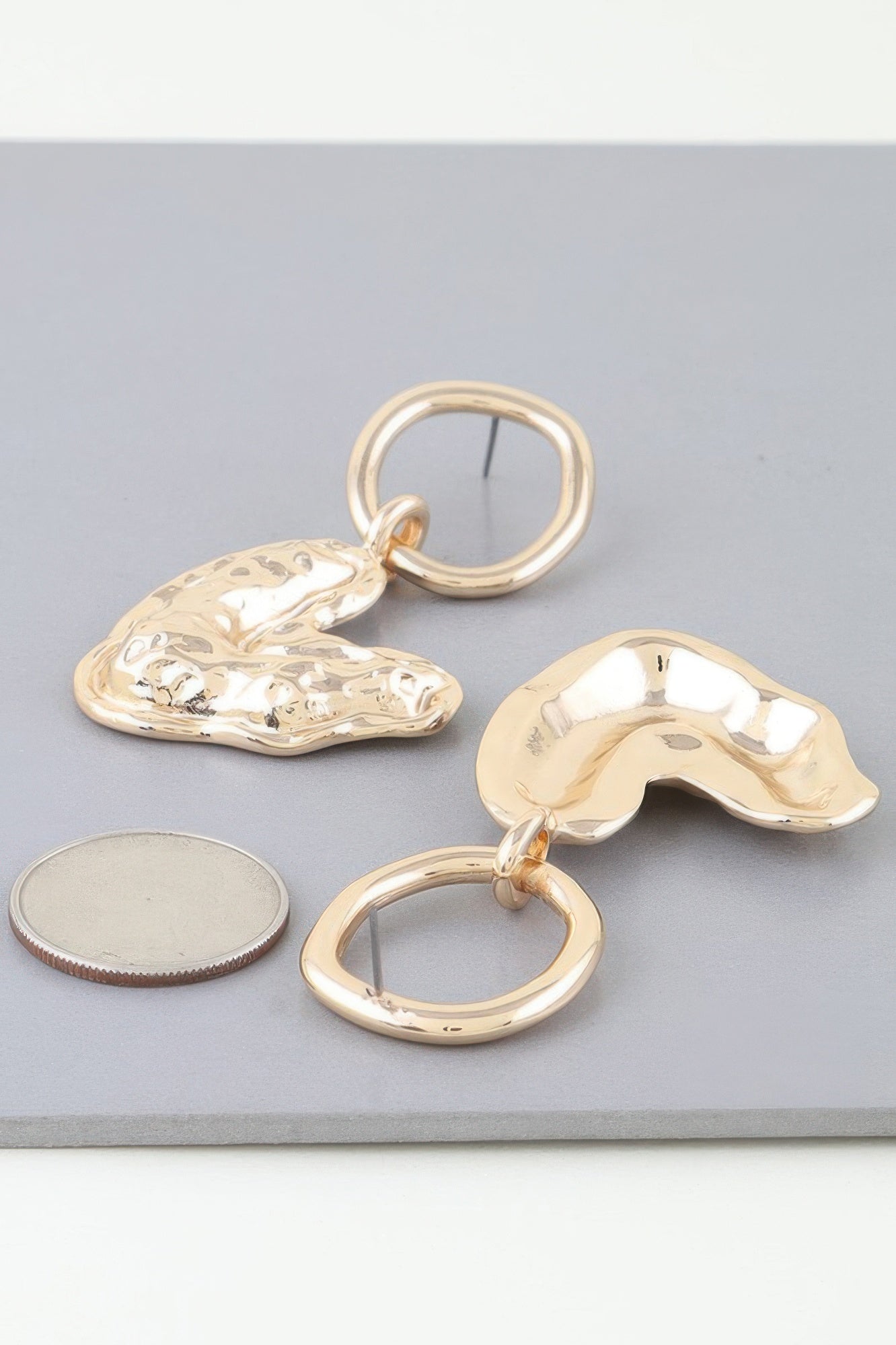 Hammered Boomerang Earrings - Goddess Vibes