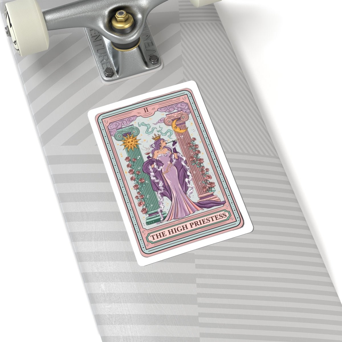 High Priestess Kiss - Cut Sticker – Tarot & Astrology - Goddess Vibes