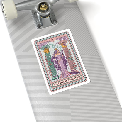 High Priestess Kiss - Cut Sticker – Tarot & Astrology - Goddess Vibes