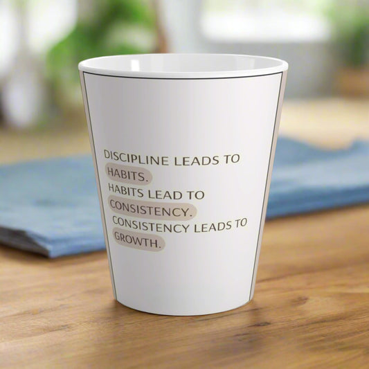 Inspirational Latte Mug for Daily Motivation - Goddess Vibes