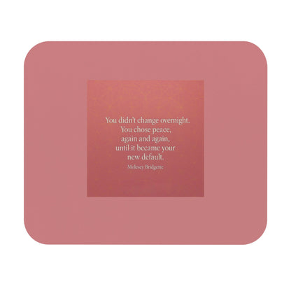 Inspirational Pink Mouse Pad – Desk & Office Decor - Goddess Vibes