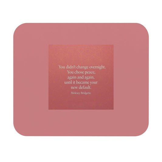 Inspirational Pink Mouse Pad – Desk & Office Decor - Goddess Vibes