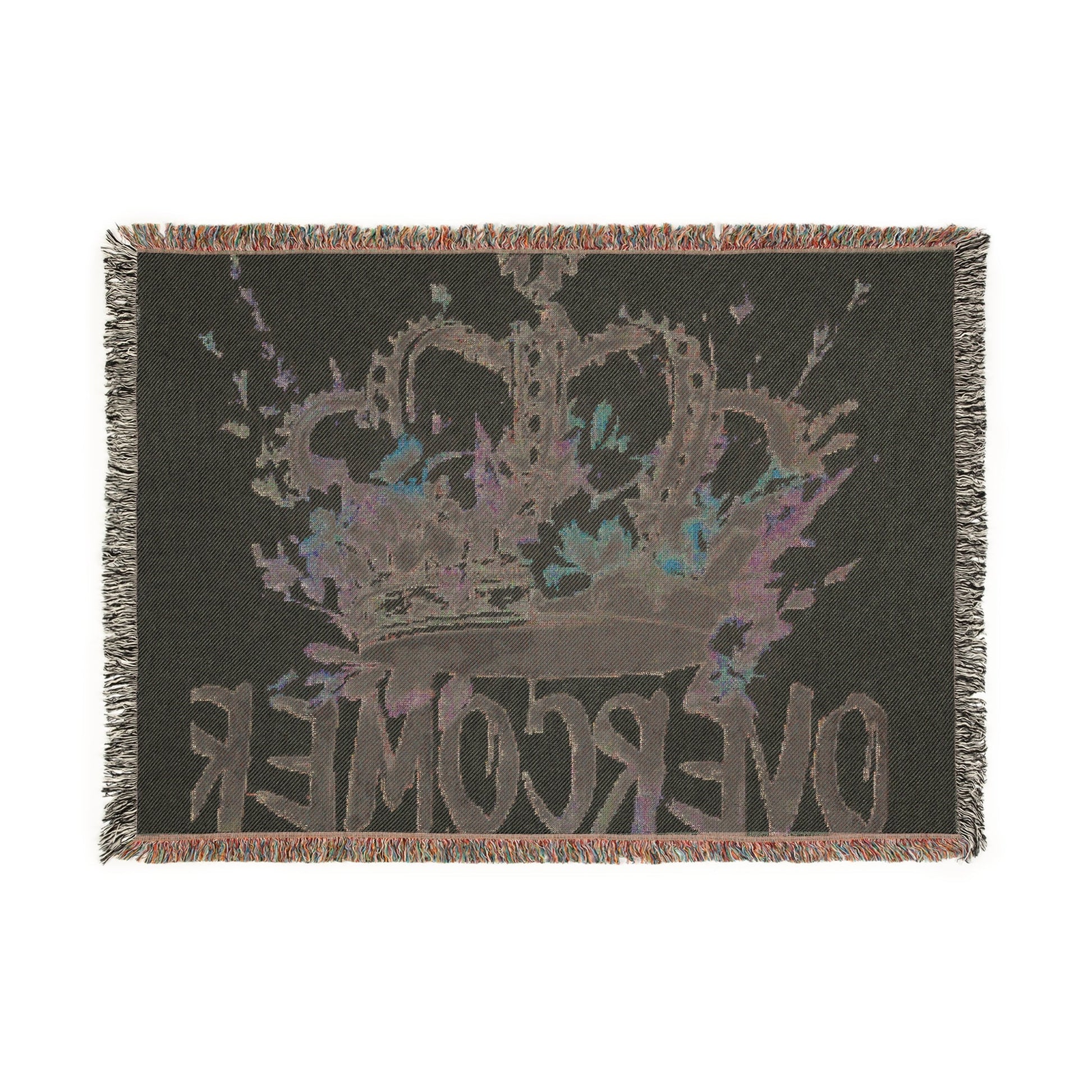 Inspirational Woven Blanket - Perfect Gift for Resilience and Comfort, Cozy Throw, Overcomer - Goddess Vibes