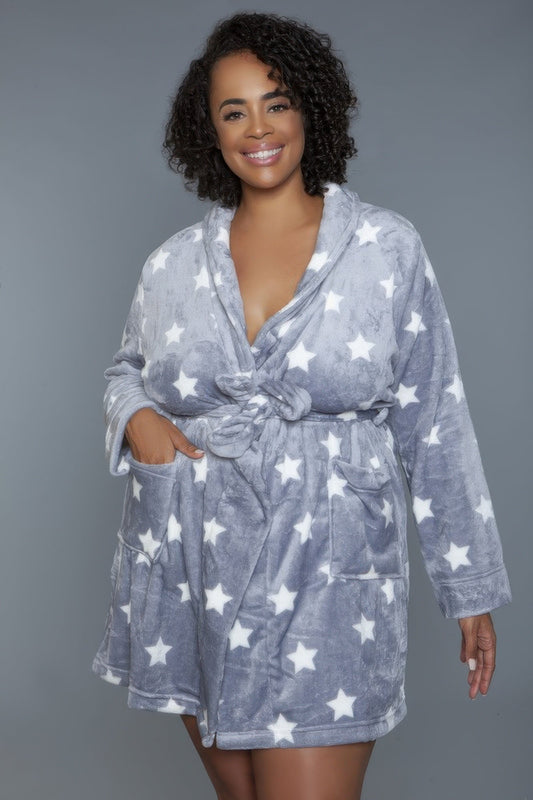 Kaylee Robe Star Print - Goddess Vibes