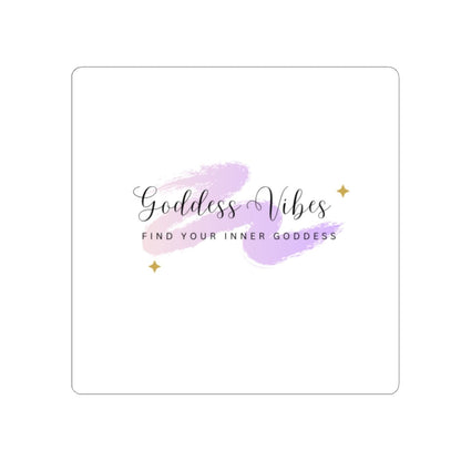 Kiss - Cut Stickers for Empowerment & Self - Discovery, Aesthetic Laptop Decals, Feminine Art, Unique Gifts for Her, Goddess Vibes - Goddess Vibes