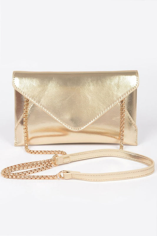 Metallic Small Envelope Clutch - Goddess Vibes