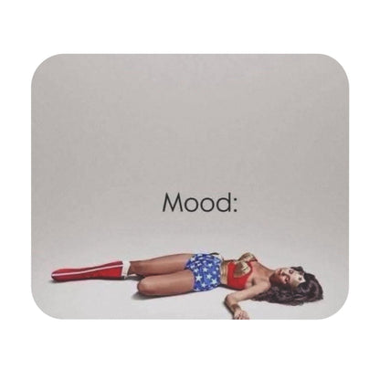 Mood - Enhancing Wonder Woman Mouse Pad | Funny Desk Accessory - Goddess Vibes