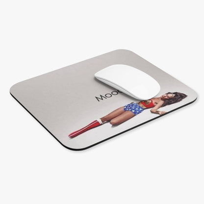 Mood - Enhancing Wonder Woman Mouse Pad | Funny Desk Accessory - Goddess Vibes