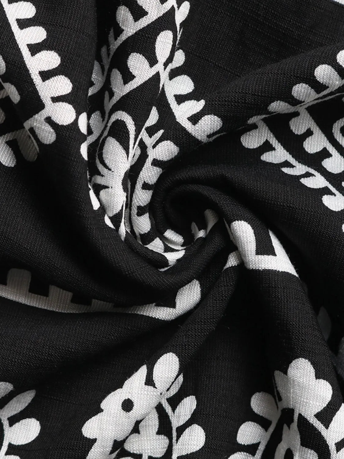 Printed Square Neck Maxi Cami Dress - Crowned Energy CO.