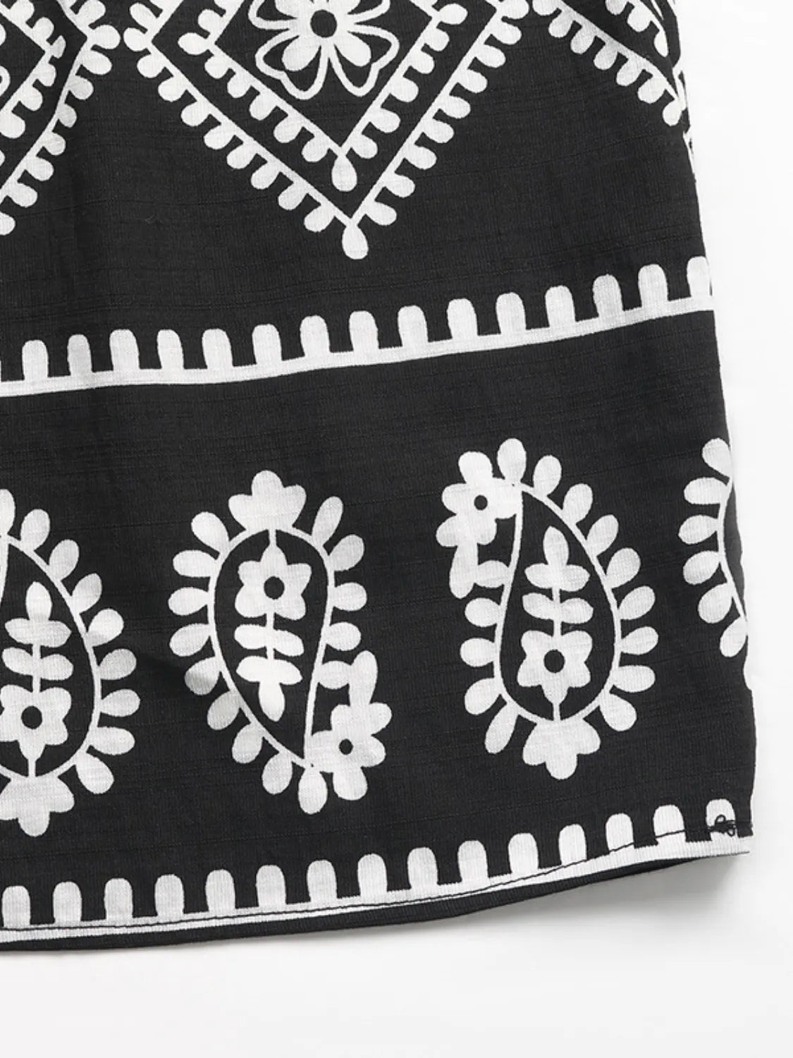 Printed Square Neck Maxi Cami Dress - Crowned Energy CO.