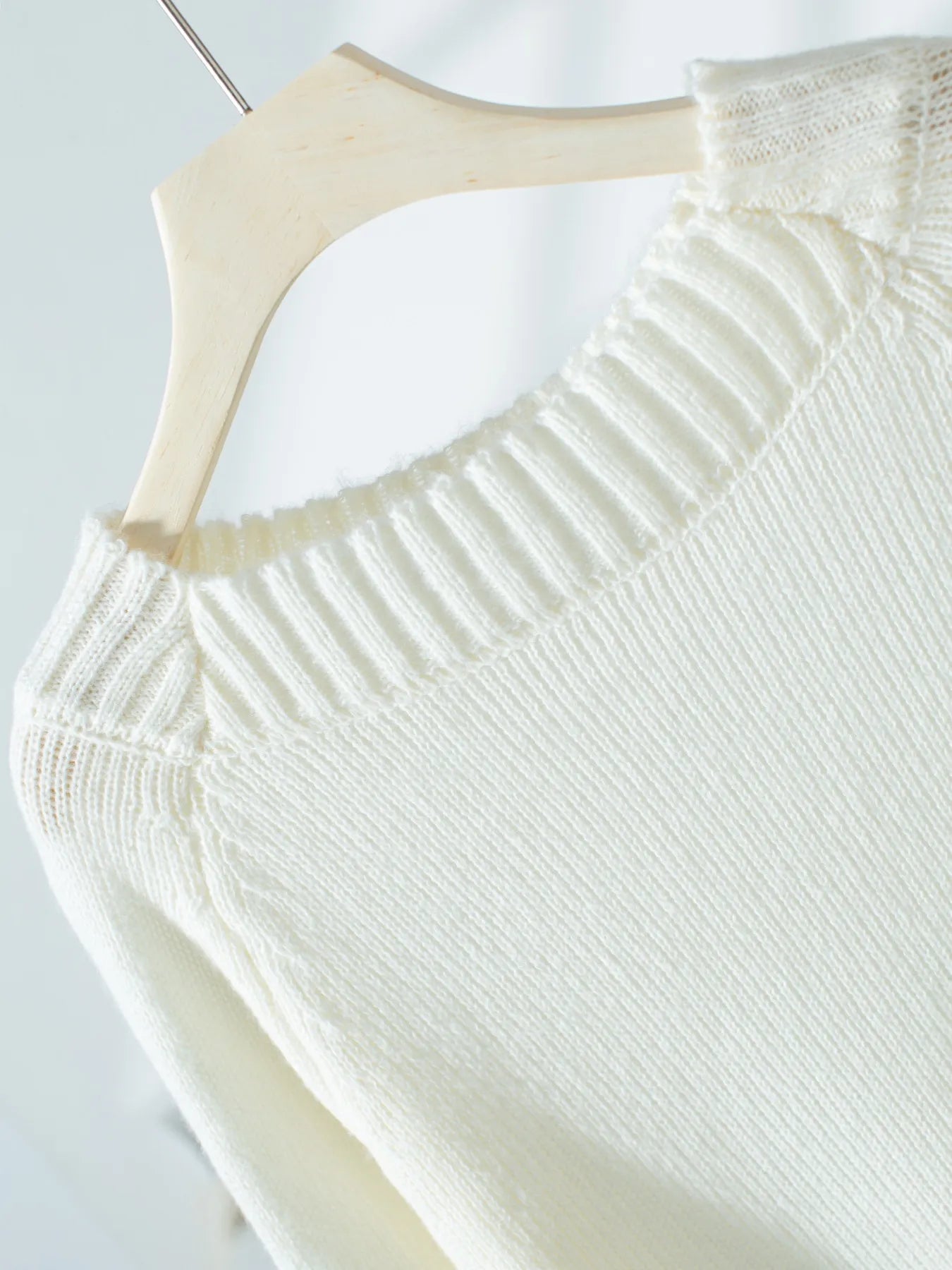 Ribbed Knit Boat Neck Sweater - Goddess Vibes