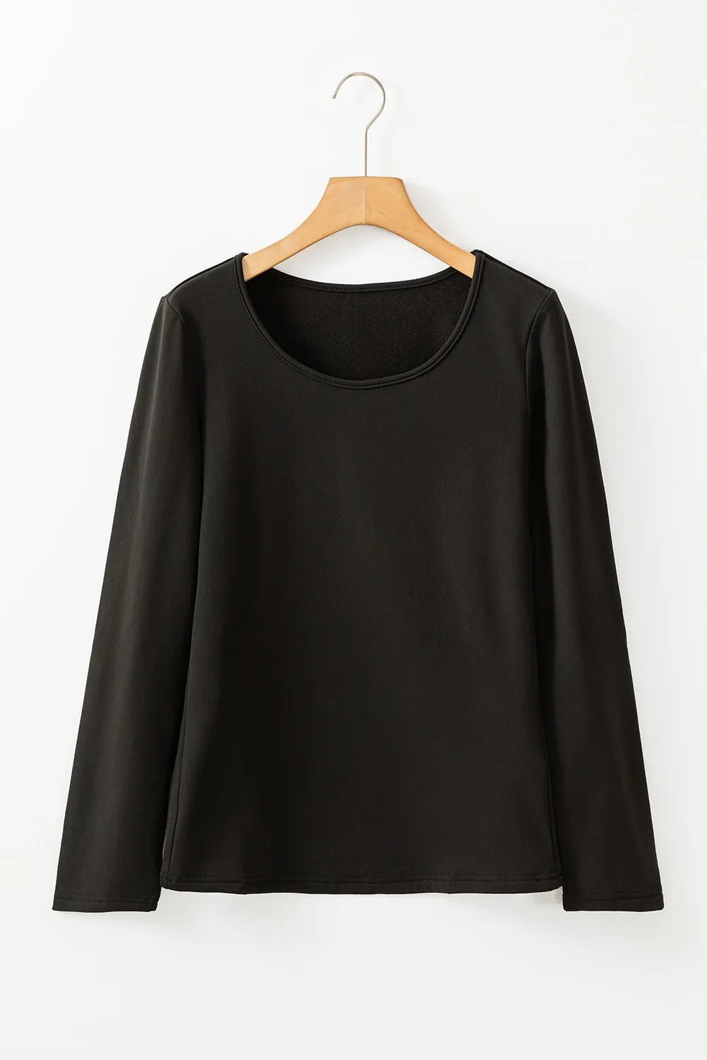 Round Neck Long Sleeve Top - Goddess Vibes