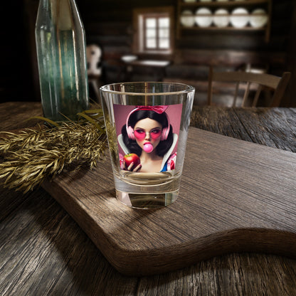 Trendy Snow White Shot Glass, Fun Décor, Unique Gift, Retro Vibes - Goddess Vibes