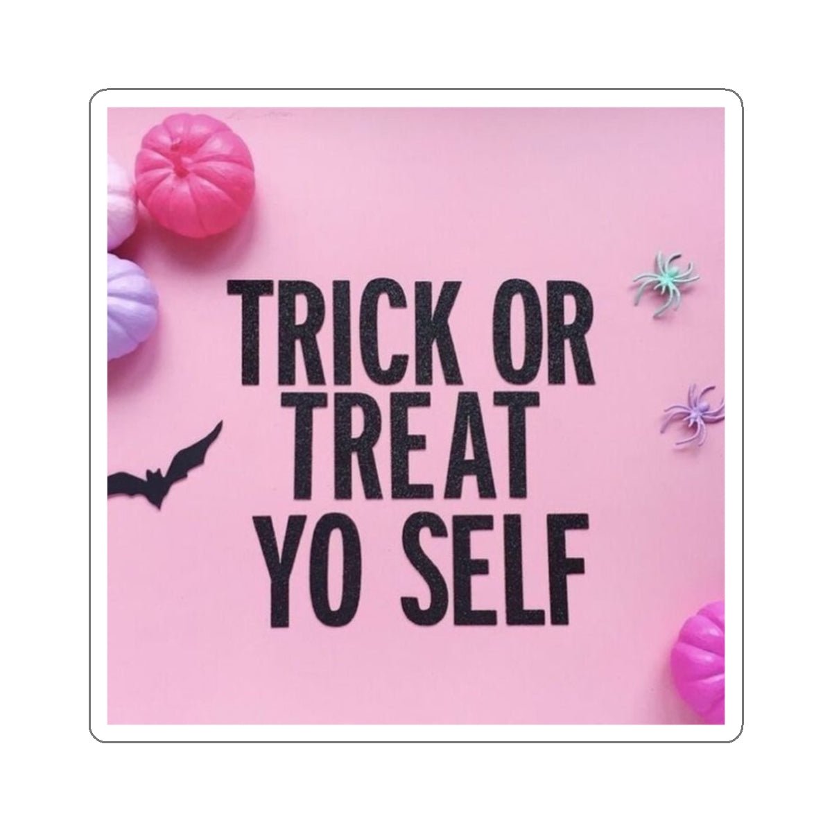 Trick or Treat Die - Cut Stickers, Halloween Decor, Fun Planner Stickers, Party Favors, Kids Crafts, Seasonal Gifts - Goddess Vibes