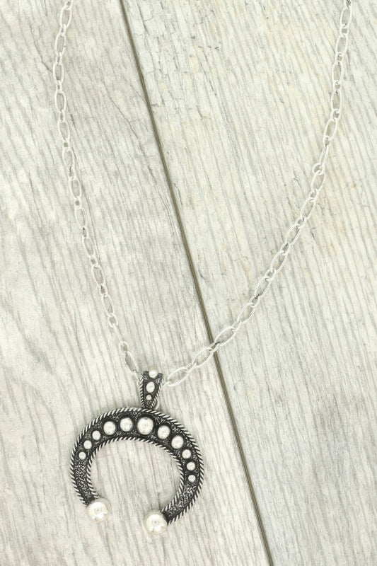 Western Bubble Squash Blossom Pendant Necklace - Goddess Vibes