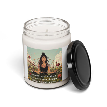 Wild Soul: Nature - Inspired Soy Candle for Serenity & Self - Care - Goddess Vibes