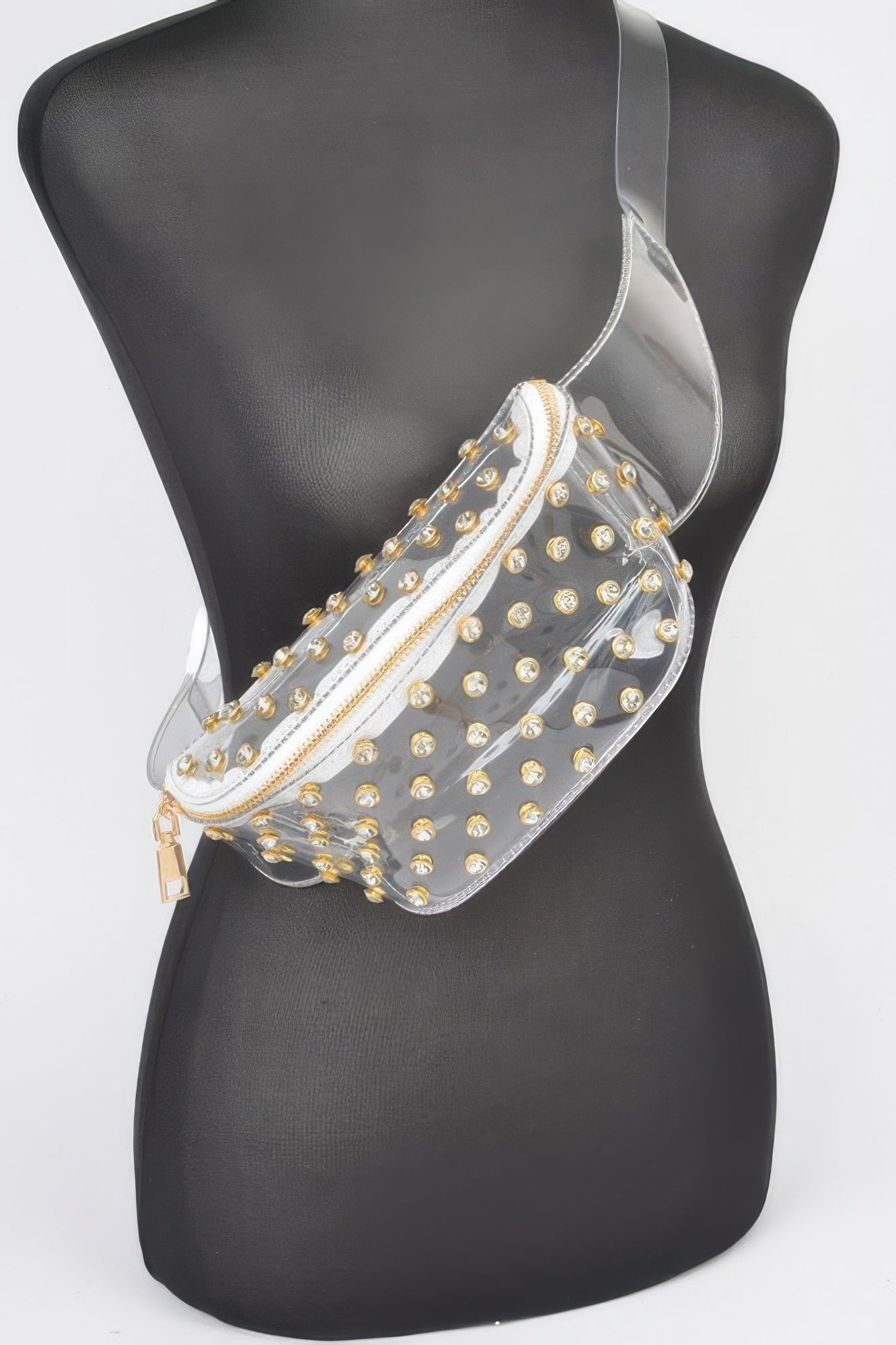 Women's Rhinestone Mesh Fanny Pack - Goddess Vibes